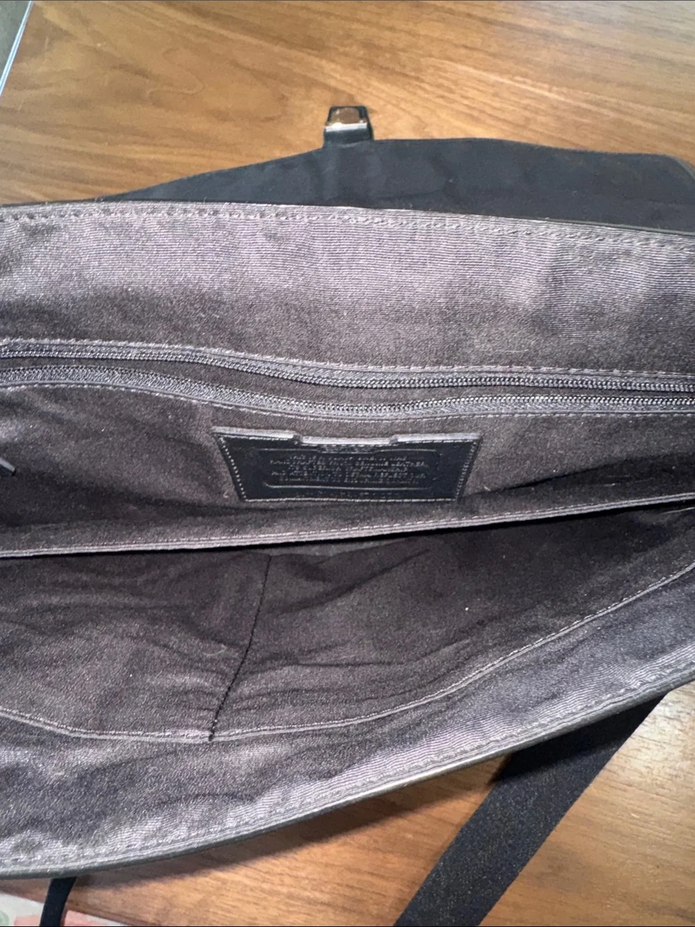 Vintage coach messenger bag